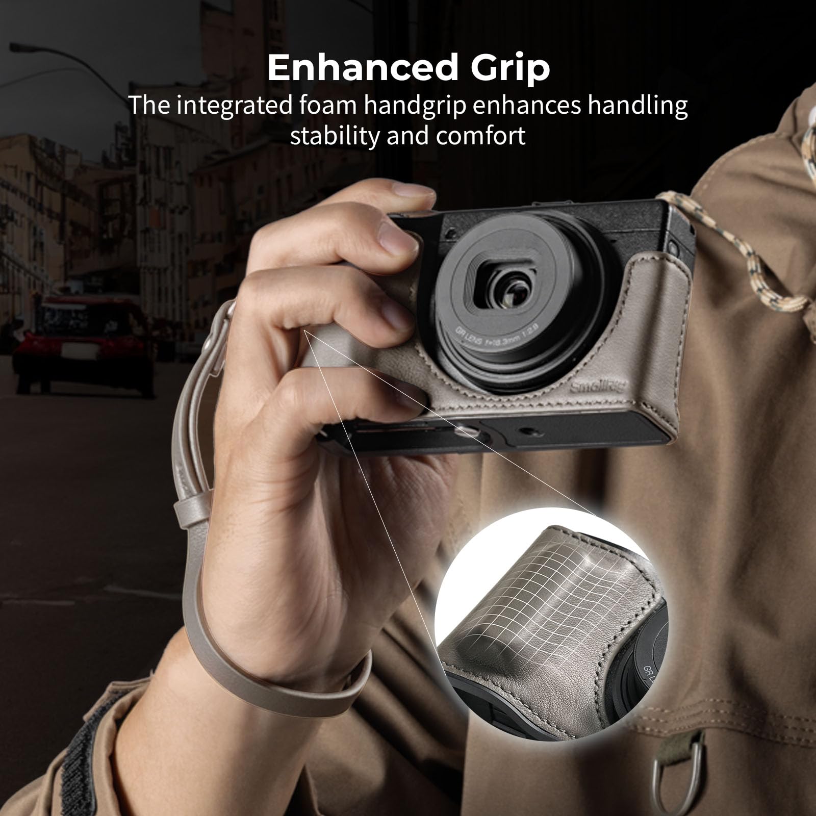 Amazon | SmallRig GR IV/GR IIIシリーズ本革ケースキット、RICOH GR