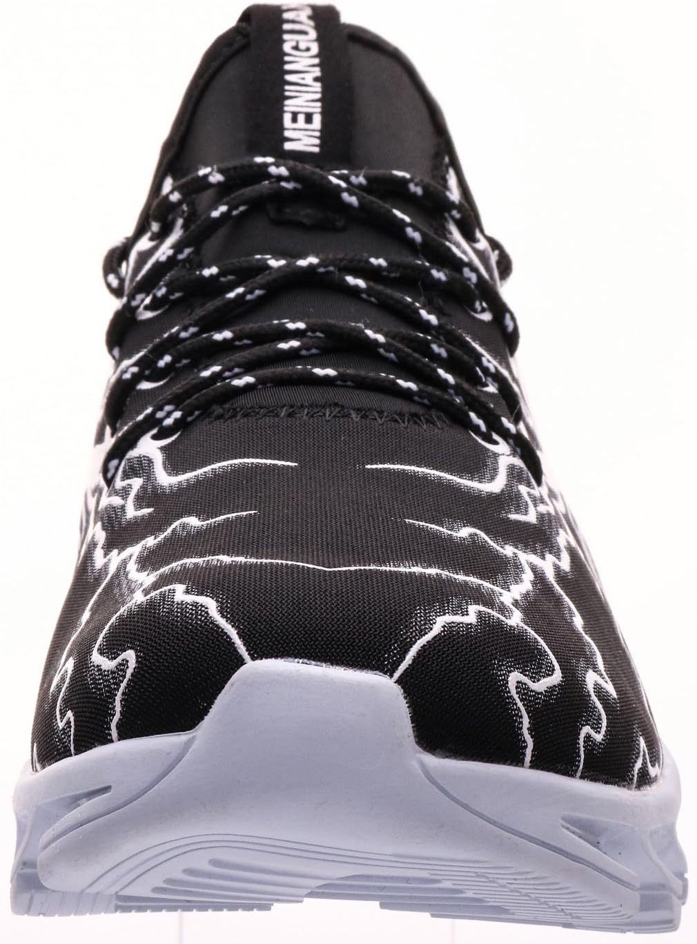 BRONAX Sneakers for Men Breathable Lightweight Size 11 Comfy Exercise Casual Shoes Mens Work Cushion Nonslip Slip Resistant Shoose for Males Black