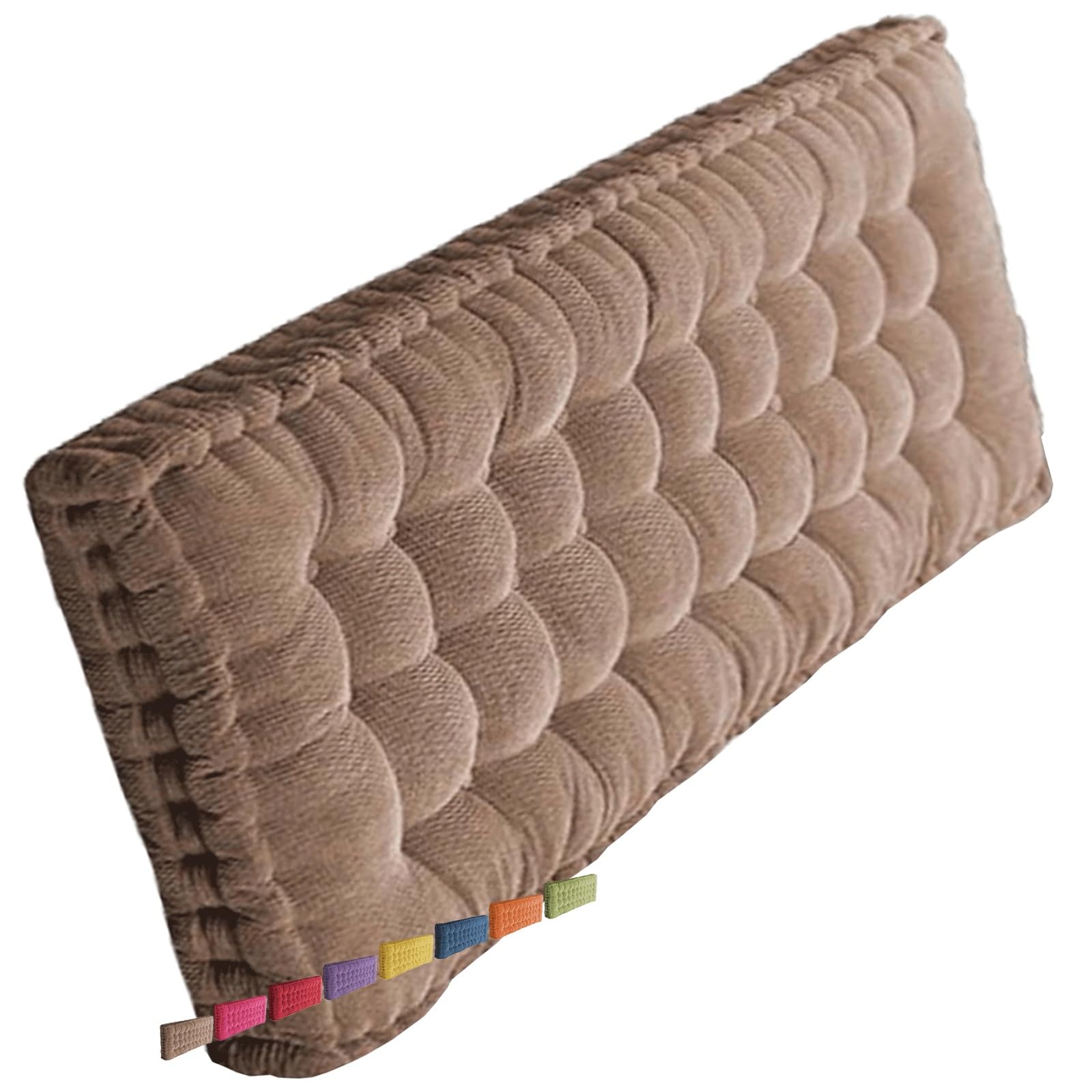 Coussin de banc d'extérieur fourrure pour sublimer votre déco de terrasse Slish