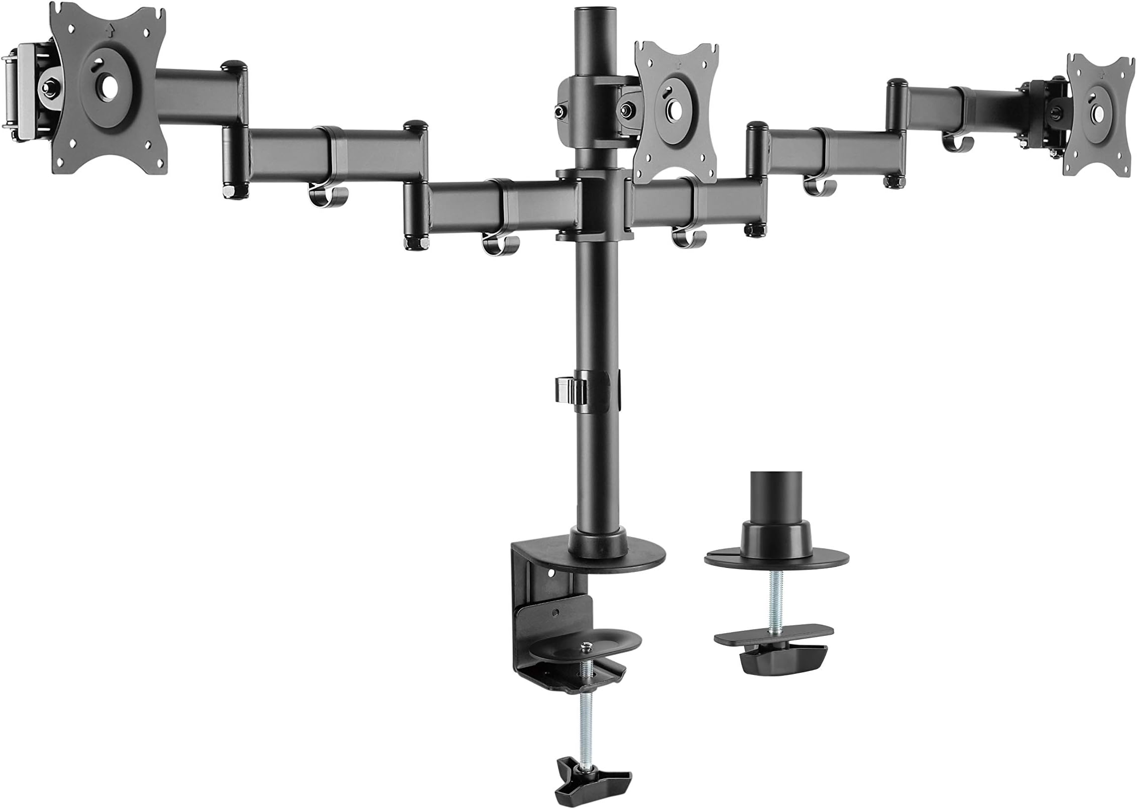 Jin Office Four Monitor Stand with 13-32