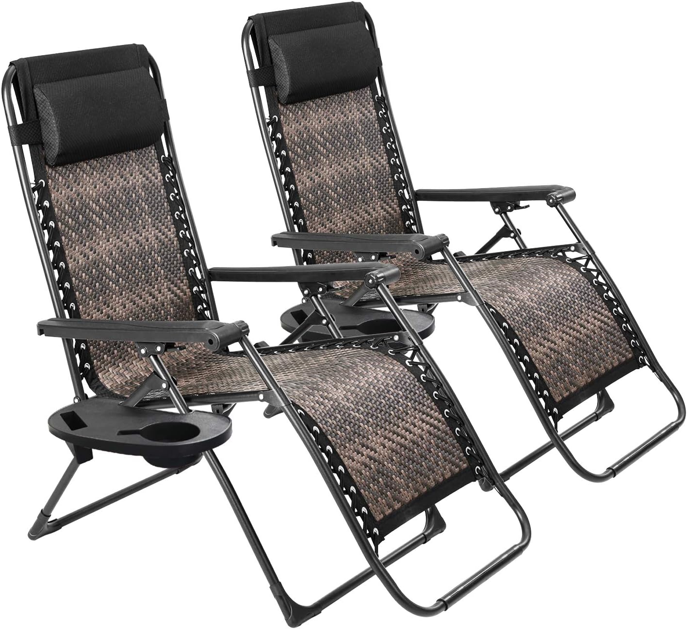 Buy Solaura Patio Chairs Set Of 2 Adjustable Rattan Lounge Chair Outdoor Zero Gravity Folding Recliner For Garden Buy Solaura Patio Chairs Set Of 2 Adjustable Rattan Lounge Chair Outdoor Zero Gravity Folding Recliner For Garden