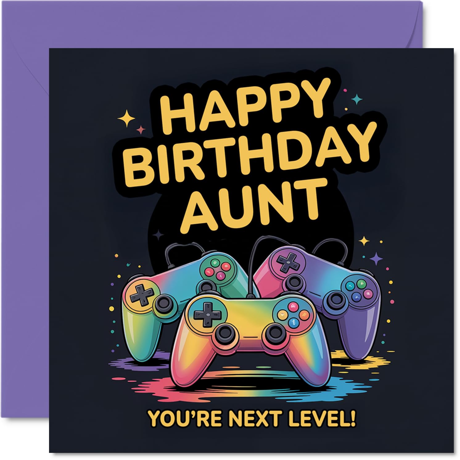 Aunt Birthday Card, Youre Next Level