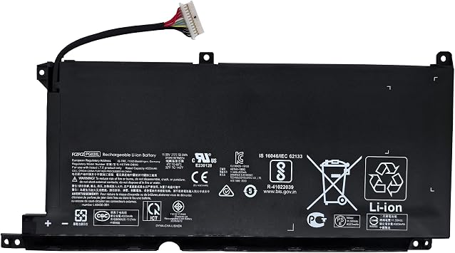 PG03XL Battery 52.5Wh Replacement for HP Pavilion Gaming 15-DK 16-A00000 15z-EC200 / Pavilion 15-EC0000 15-EC1000 15-EC2000 Series HSTNN-OB1I HSTNN-DB9G L48495-005 L48430-AC1 L48430-AC2 11.55V