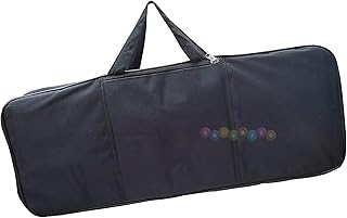DOMENICO Keyboard/Piano Cover Bag (Black) Compatible with Casio SA-76, SA-77 & SA-78 Digital Piano, Inner Dimension- 65 x 25 x 8 Cm.