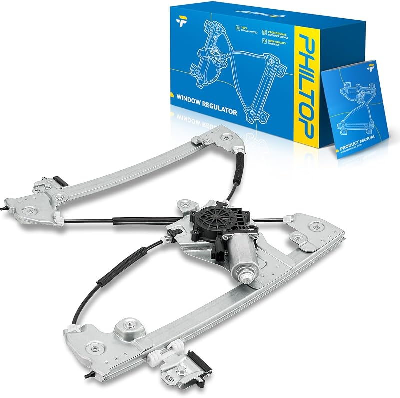 Máquina de vidro elétrica dianteira esquerda com motor PHILTOP para Chevrolet Cruze 2011-2012 – 2 pinos