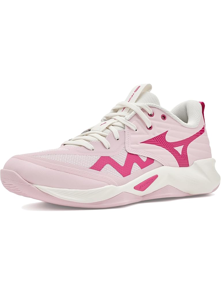 Pink Mizuno Wave Momentum 4 Pro