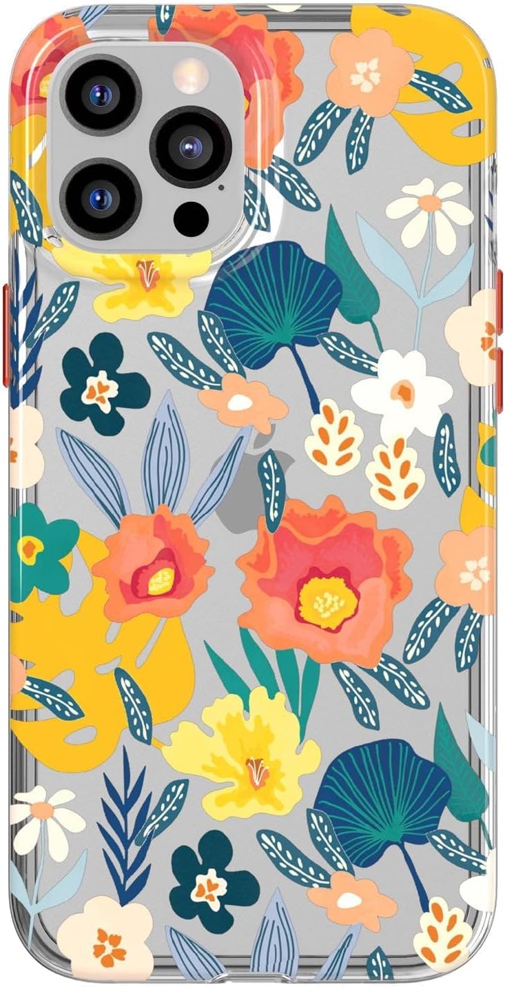 Tech21 Evo Art Botanical Garden for iPhone 12 Pro Max – Protective Phone Case with 10ft Multi-Drop Protection and Exclusive Artwork