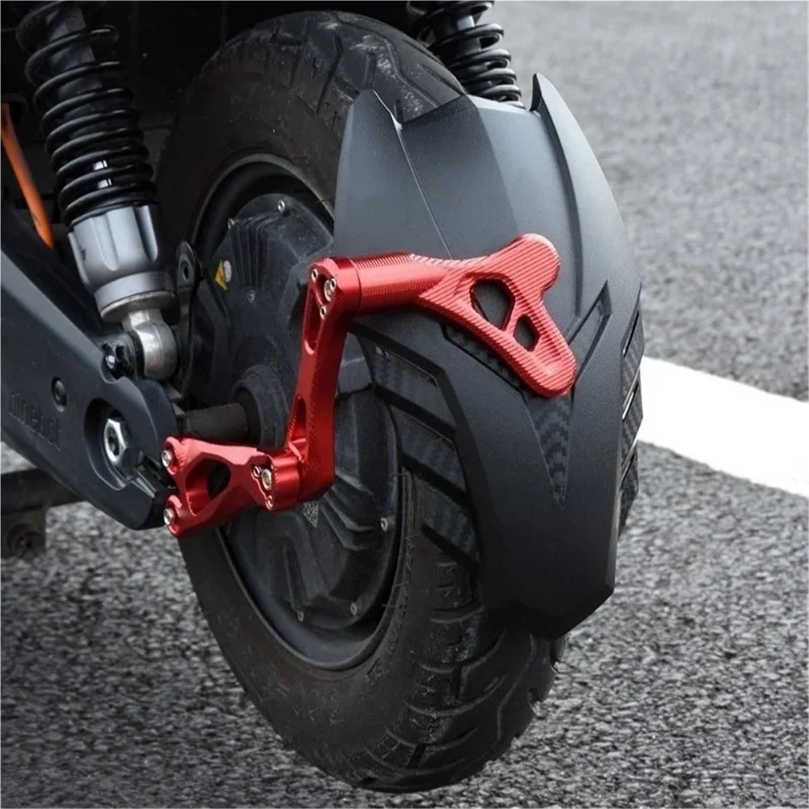 Adatto per Yamaha Mt-07 09 per Honda Msx125 Parafango Moto Posteriore Universale Regolabile protezione forcella(Blue)