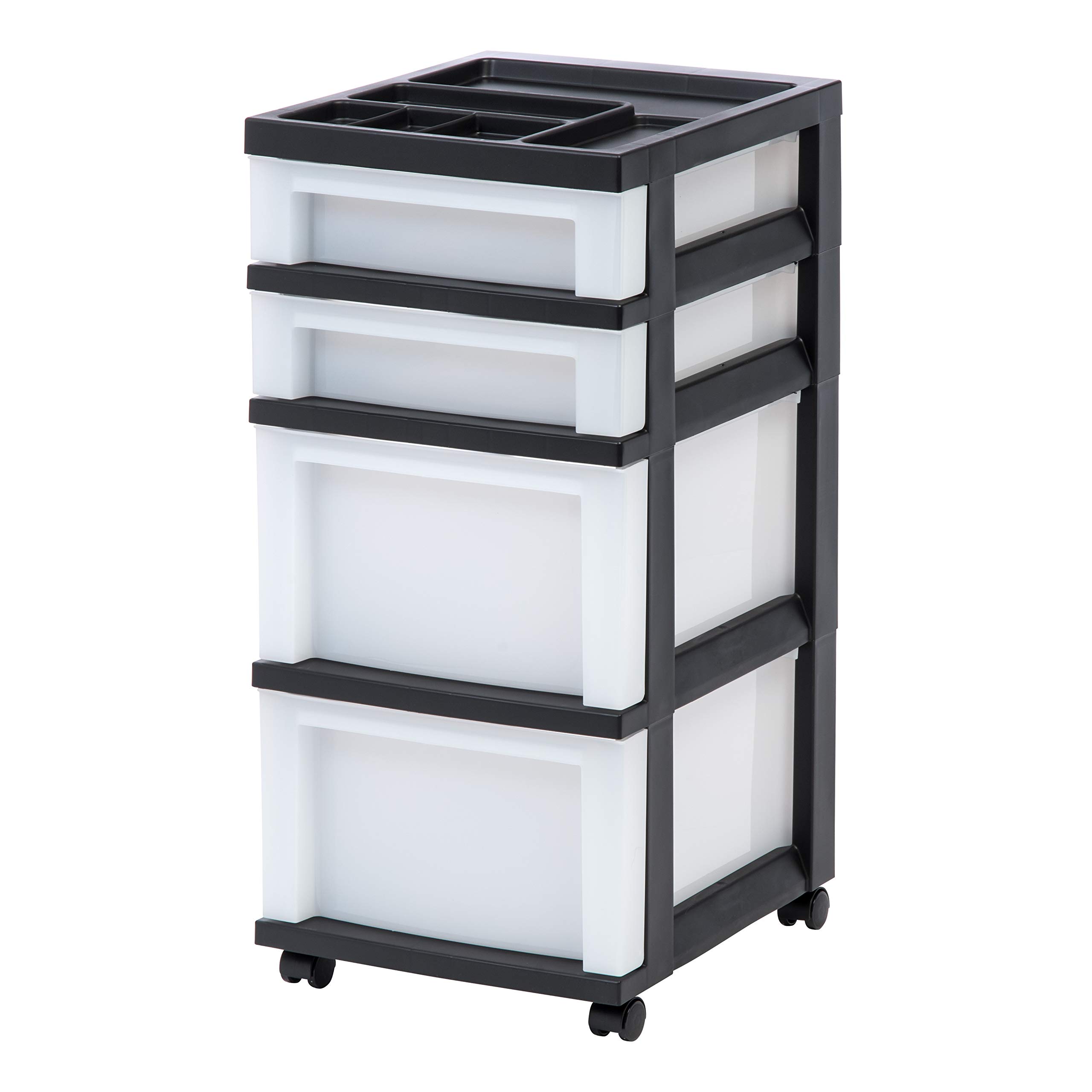 Buy IRIS USA Craft Plastic Organizers and Storage, Rolling Storage Cart