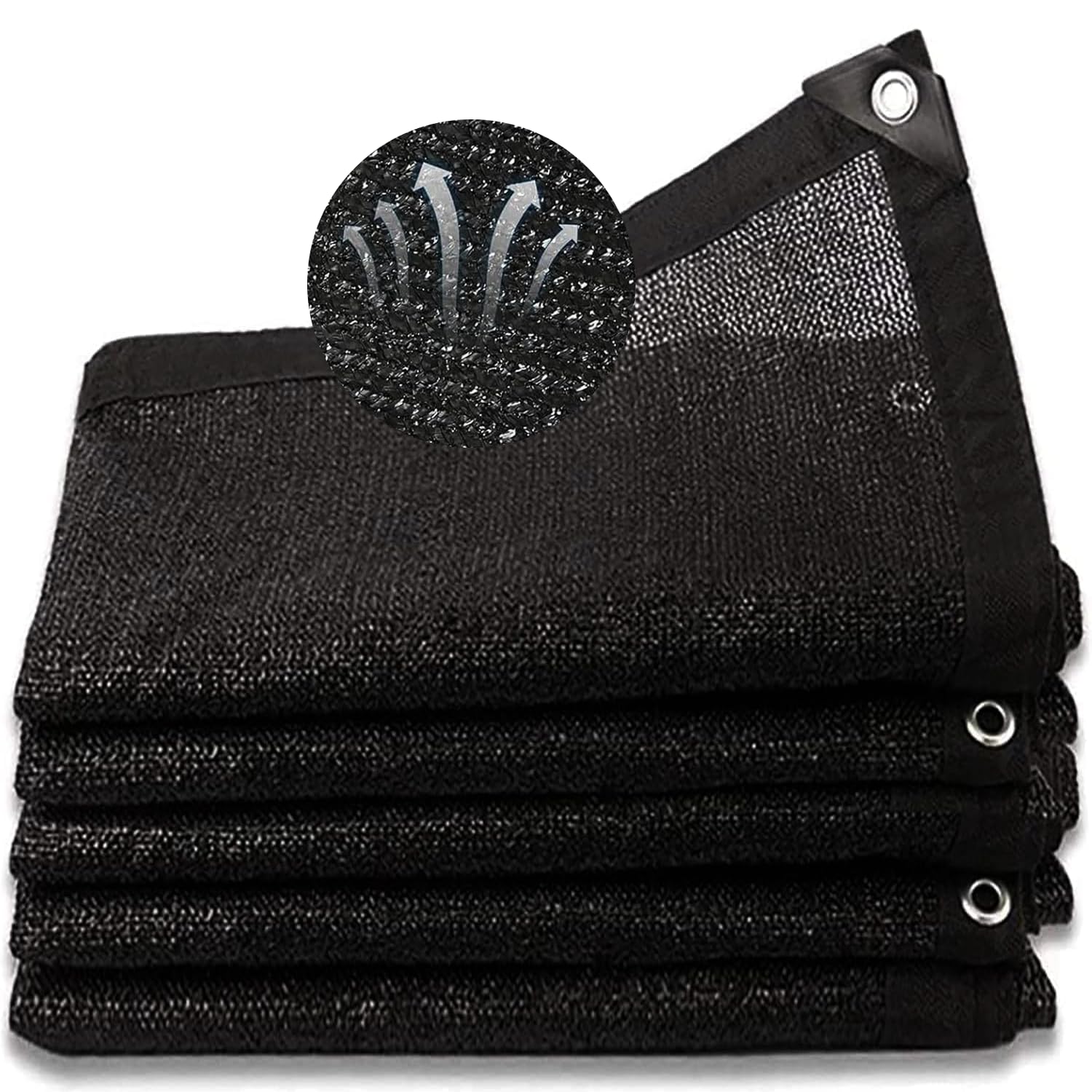 Filet d'Ombrage, Filet Protection Solaire 80-95% Anti-UV, Toile d'Ombrage Jardin Exterieur avec œIllets, Voiles D'Ombrage RéSistant pour Potager, Serre, Balcon,Terrasse, Pergola, Patio