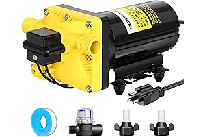 Fully Self-priming Water Pump for RVs