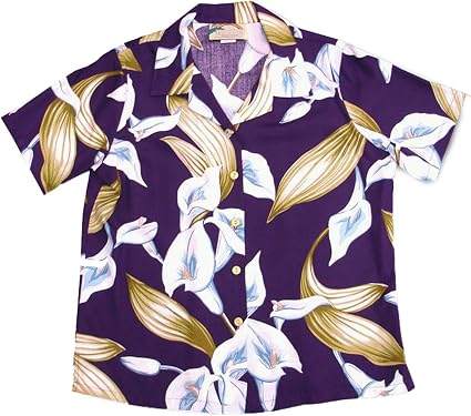 Calla Lily Aloha Shirt at Amazon 