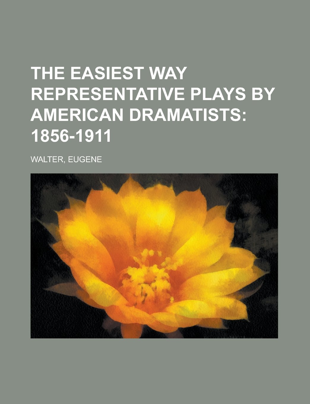 Buy The Easiest Way Representative Plays by American Dramatists: 1856-1911 — BookShops.in