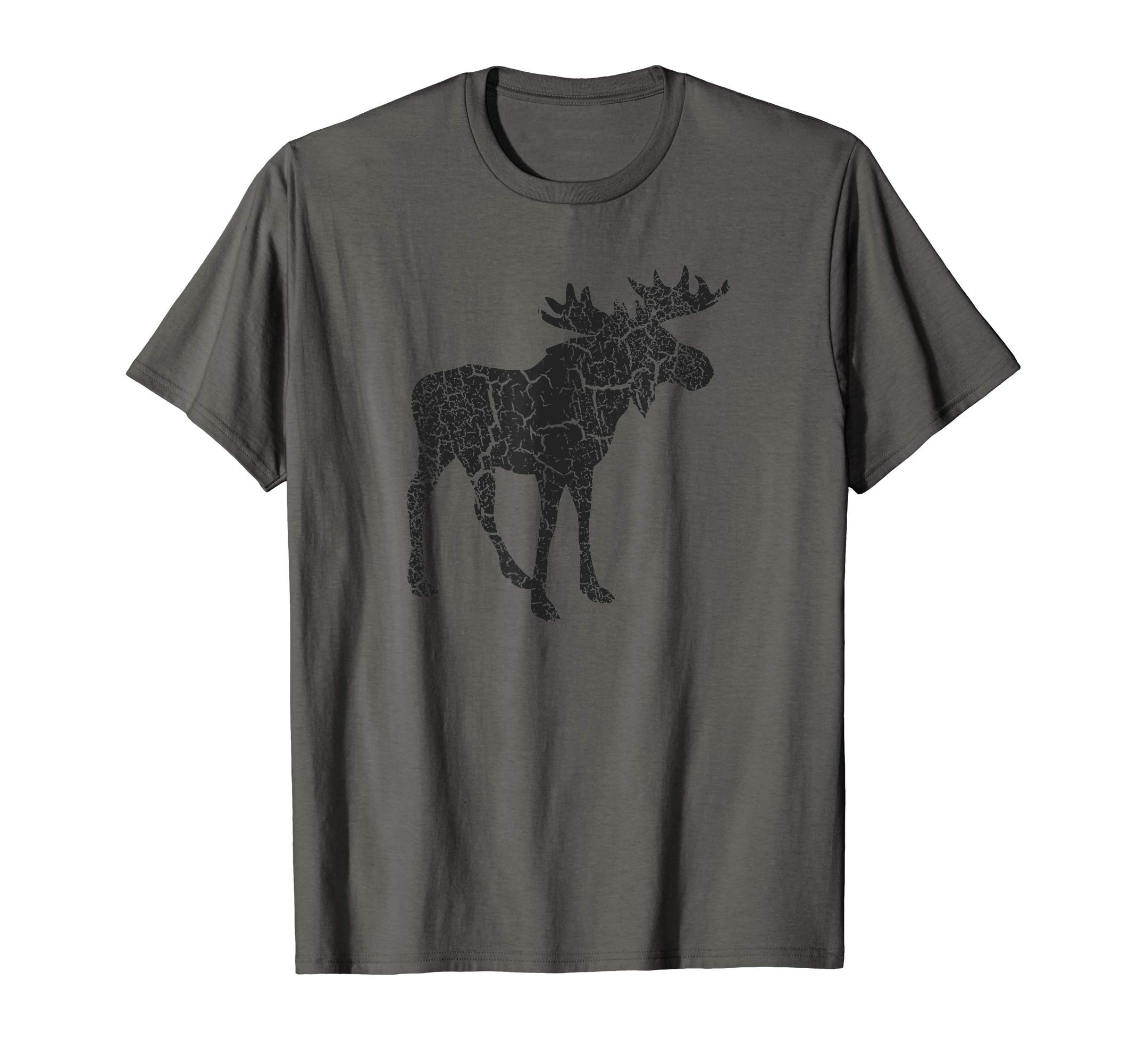 Vintage Moose Merch and GiftsMoose Distressed Print - Vintage Moose T-ShirtOEKO-TEX STANDARD 100