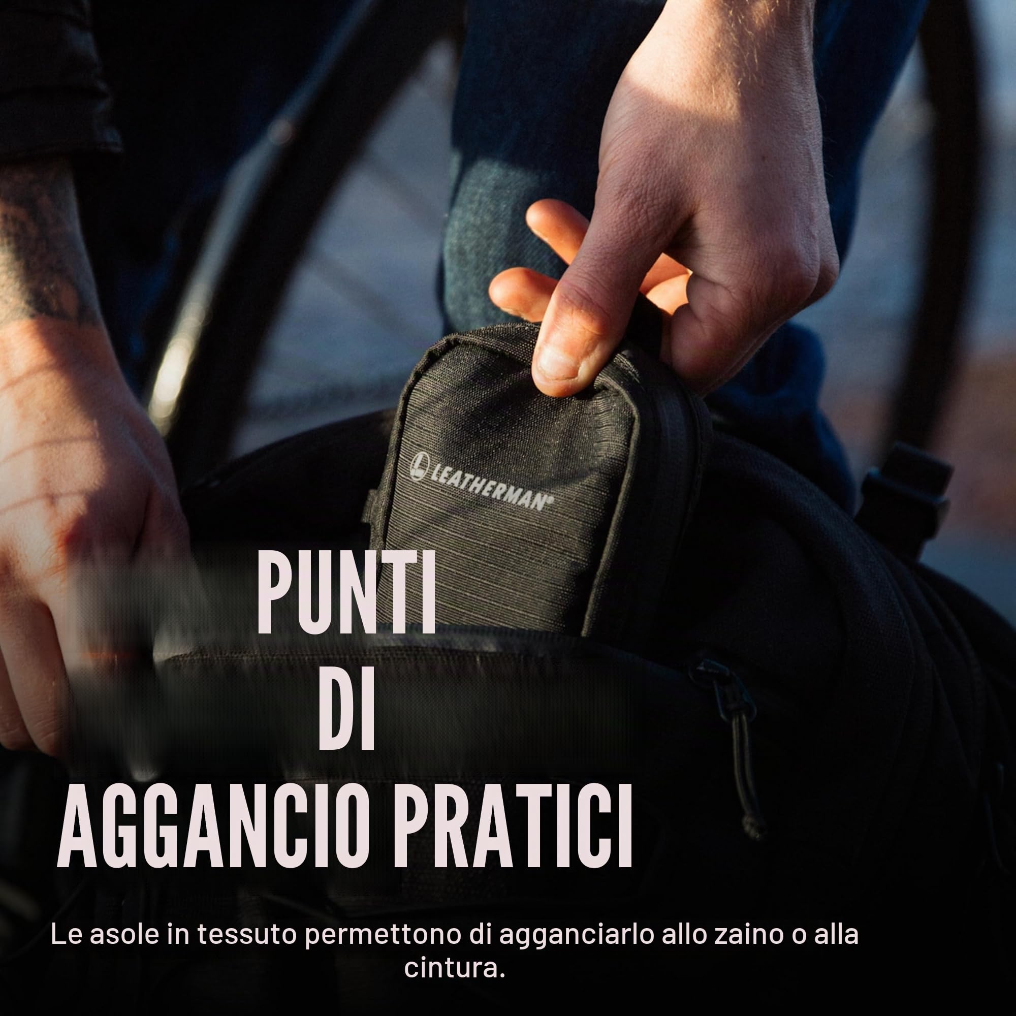 Leatherman Tool Pouch - Soluzione versatile per il trasporto di utensili multipli