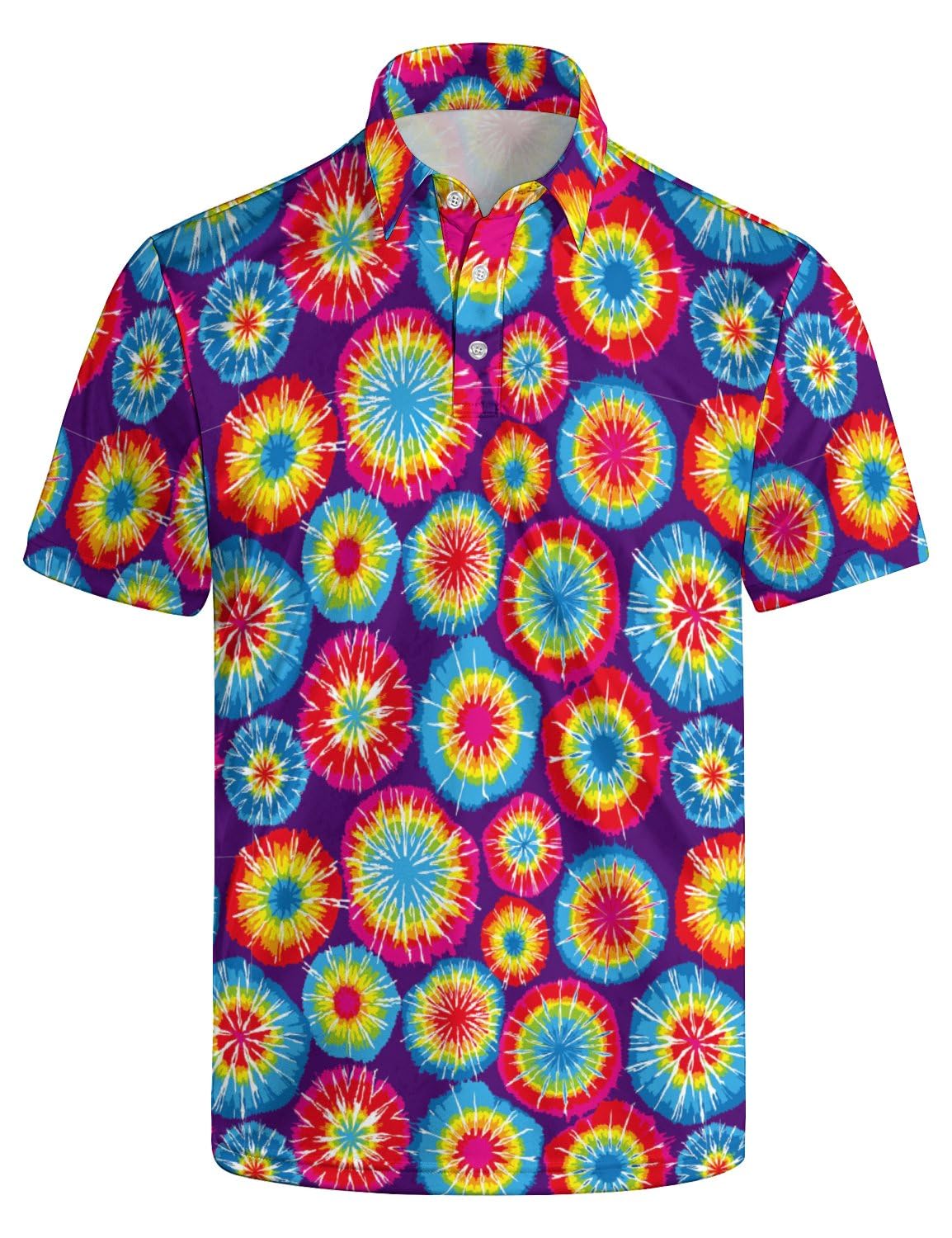 MSCPZH Mens Golf Shirts Golf Polo Shirts for Men Short Sleeve Polo Shirts Golf Gifts