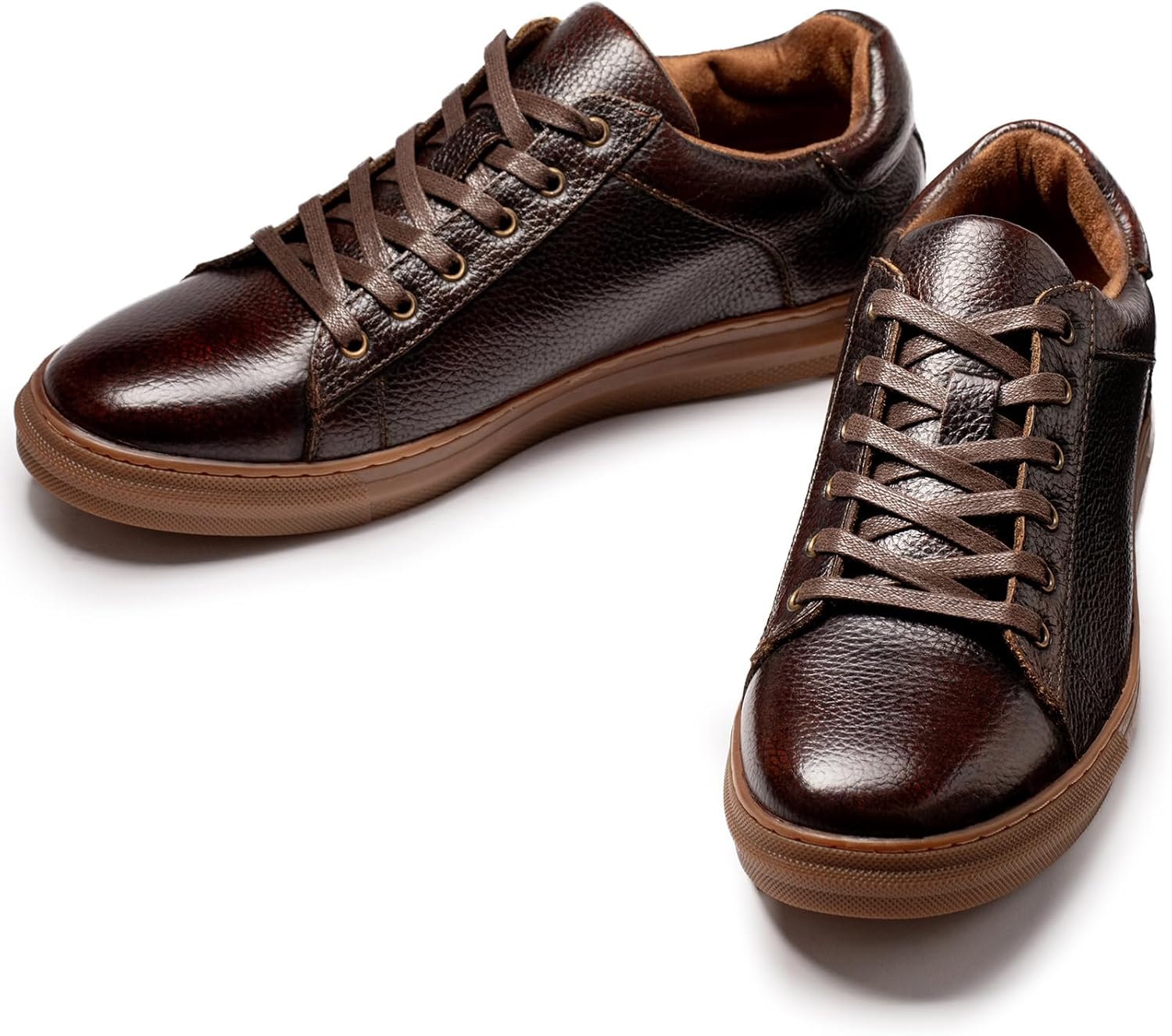 Arkbird Mens Fashion Sneakers Classic Casual Dress Shoes Stylish Lace-up Oxford Shoes for Men - Image 6