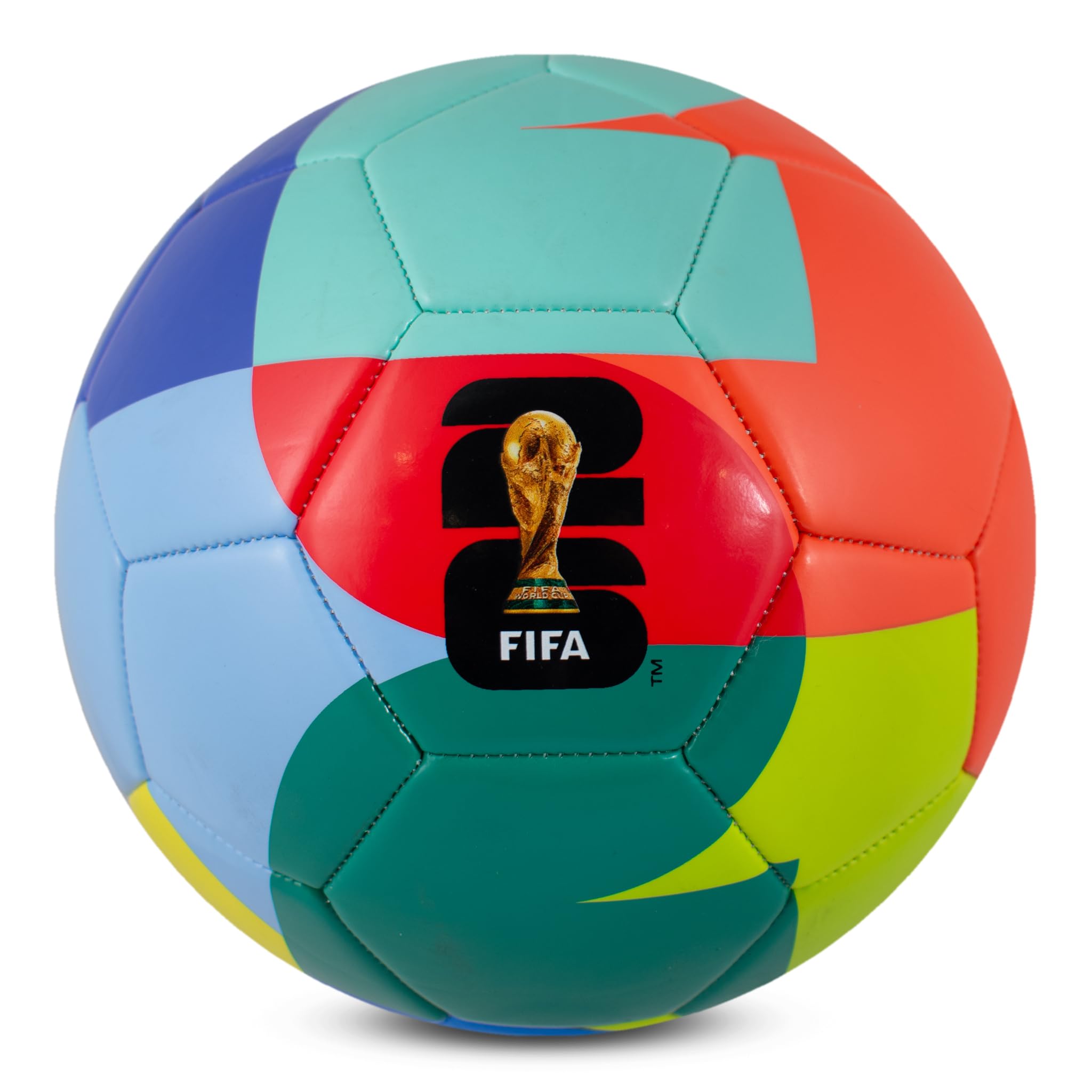 Hy-Pro Officially Licensed FIFA World Cup 2026 Size 5 Unity Football - Training Ball with Host Nations Graphics, Football Gifts for Boys - FIFA World Cup 2026 Design