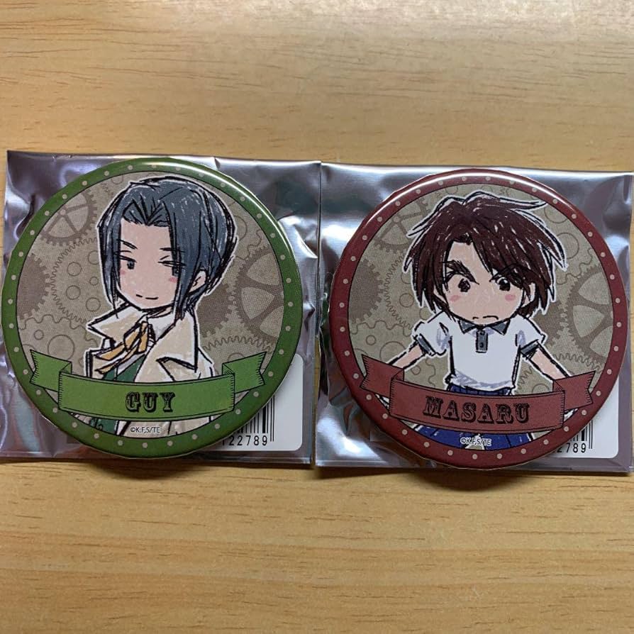 Amazon.co.jp: からくりサーカス 勝 ギイ グラフアート 缶バッジ