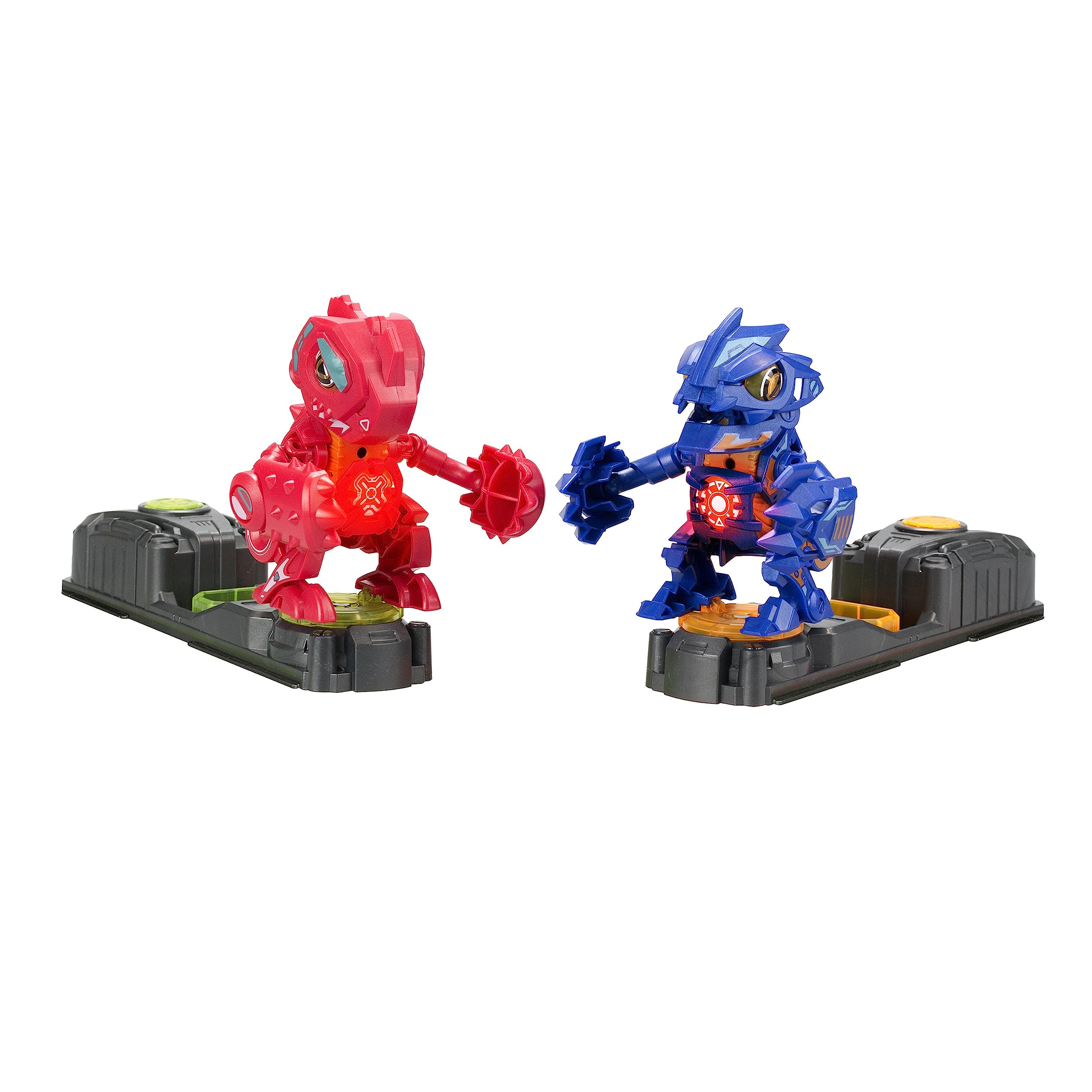 Bizak Biosaurus Battle Pack Double, Découvrez Et Construisez Les Cr Electroniques A Linterieur 20 24 Pieces Incluses Amz B