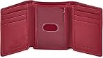 Genuine Leather Trifold Wallets for Men Travel Slim Front Pocket RFID Blocking Card Wallet