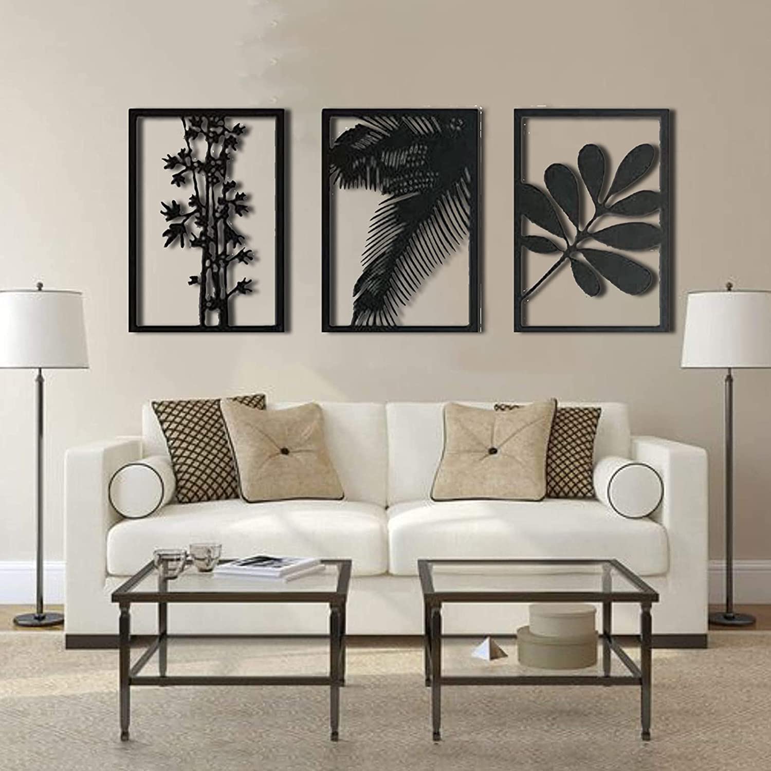 Arredamento di arte del muro di ananas del metallo rustico di alta qualità, decorazione tropicale della palma delle foglie della parete della parete della parete, stile hawaiano for la casa cucina del