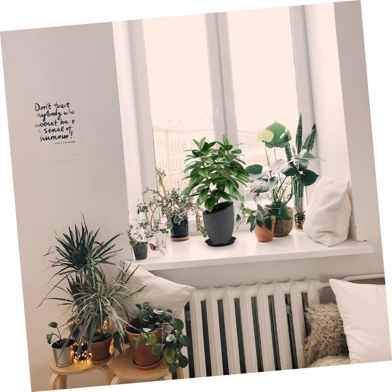 10pcs Large Flower Pot Bases for Plants Round Shape Drip Trays Plant Drip Trays