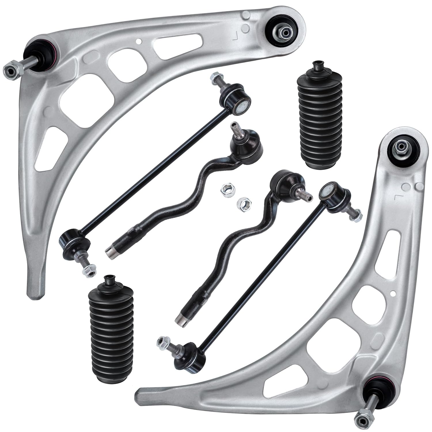 Detroit Axle - 8pc Front End Kit for BMW 323Ci 323i 325Ci 325i 328Ci 328i