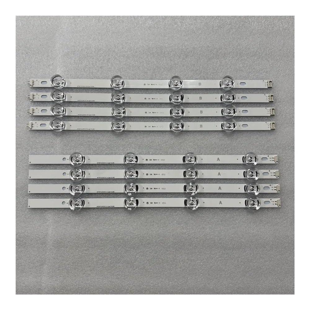 Strip Compatible with 40" TV 40LF630V 40LF6300 40LH5300 40LH5700 40LX560H 40LF570V 40LF631V SVL400 HC400DUN-VCKN1 VCKN2 VCKN3 Spare Parts(8pcs for 1 TV)