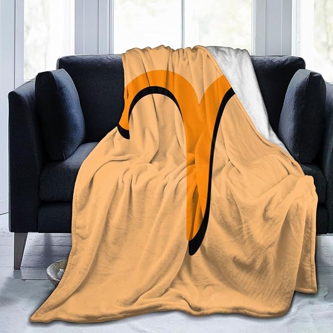 Zodiac Sign Aries Symbol Throw Blanket 50