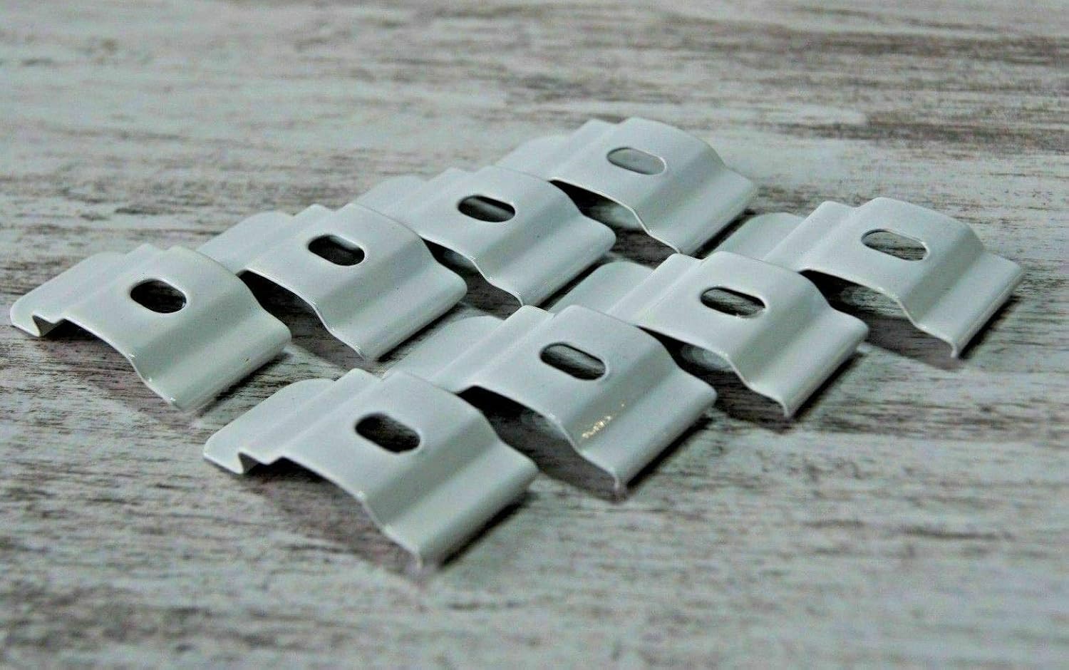 10 x Vertical Blind Top Fix Brackets Clips For Slimline 28mm/29mm/30mm