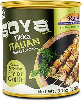 Rani Soya Tikka Italian 30oz (1.875lbs) 850g Ready for Cook ~ Easy Open Lid |...