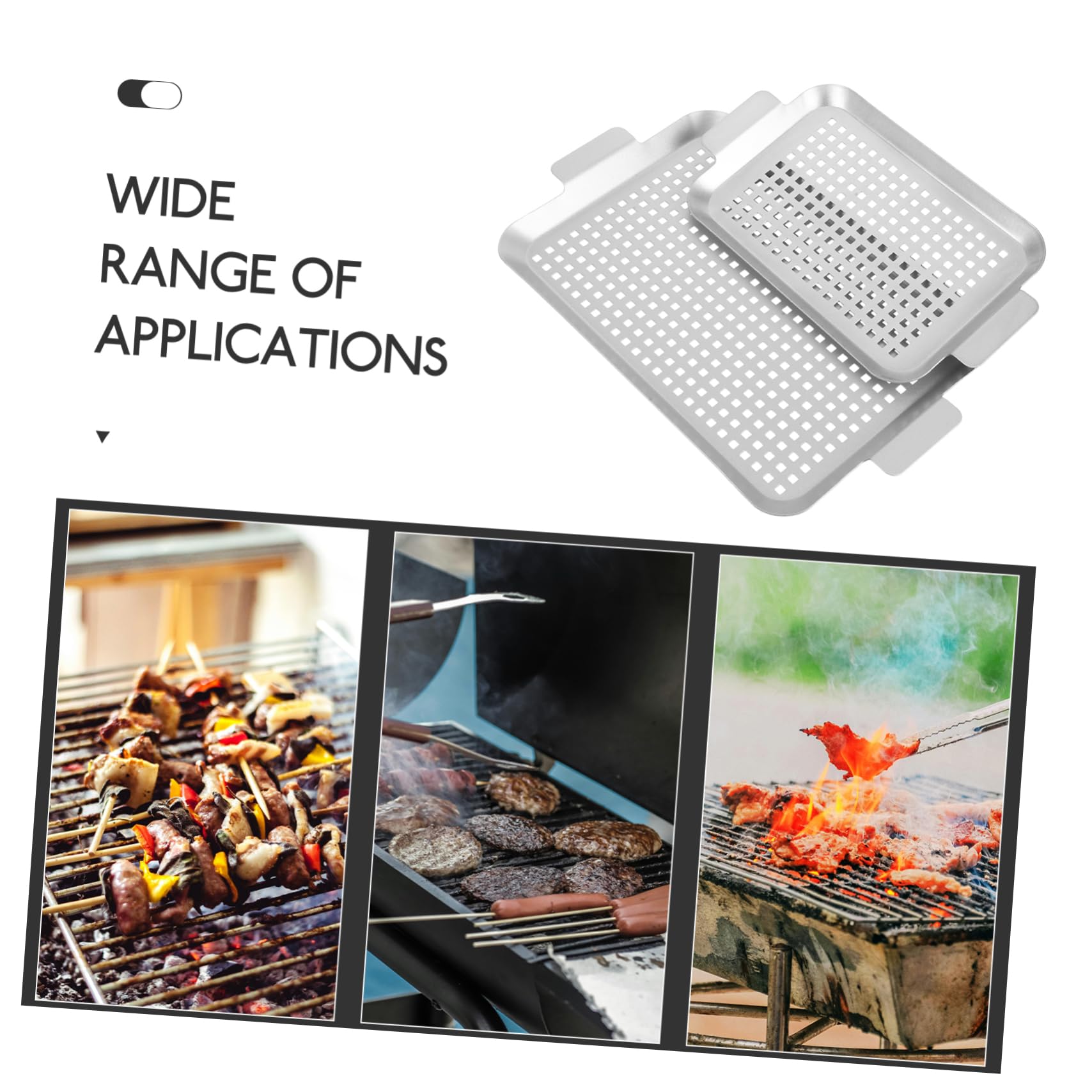 BESTonZON Plaque à Pâtisserie pour Four pour Barbecue Extérieur Plaque De Cuisson pour Boulangerie Petit Moule à Pâtisserie