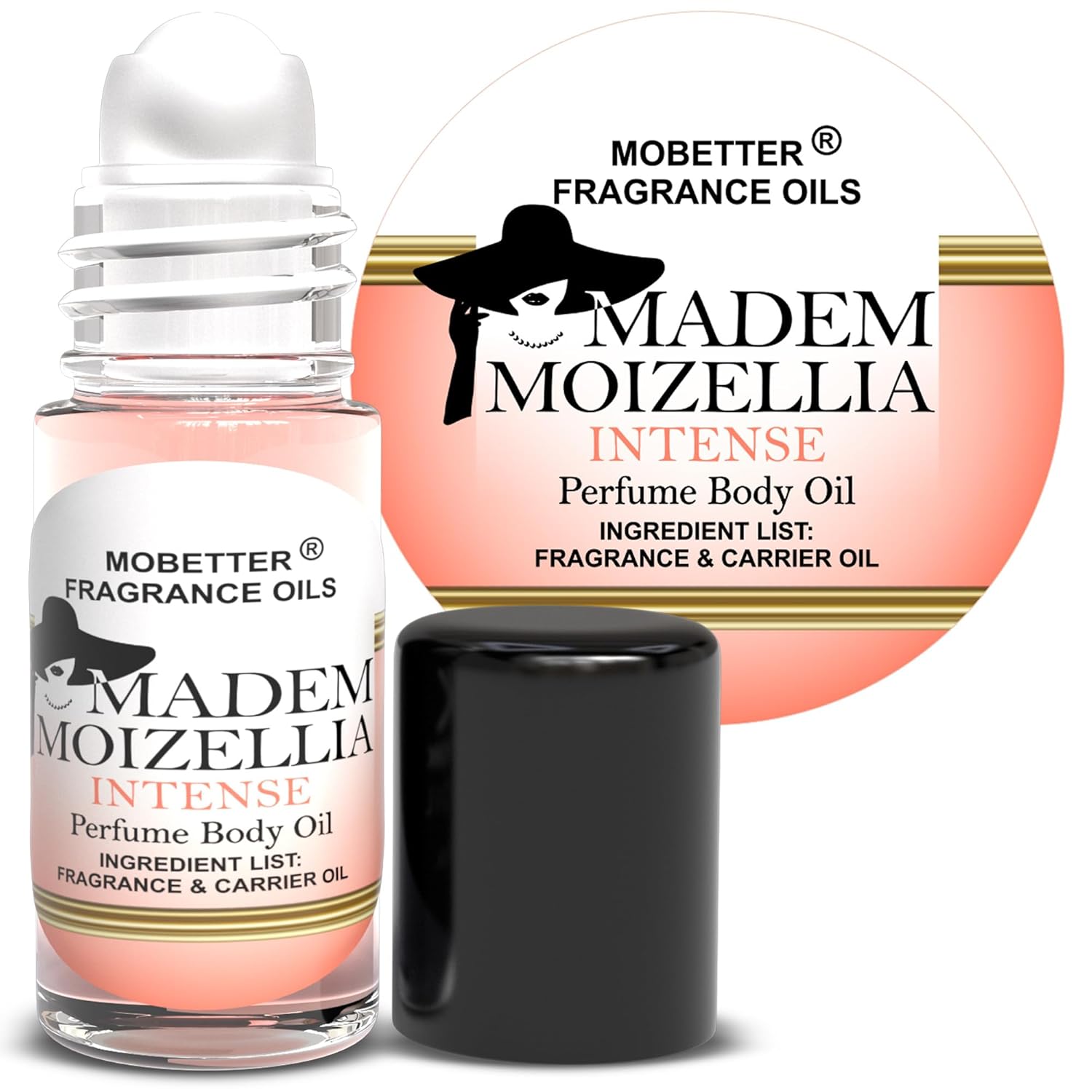 MOBETTER FRAGRANCE OILS Madem Moizellia Intense 1 Oz Perfume Body Oil for Women