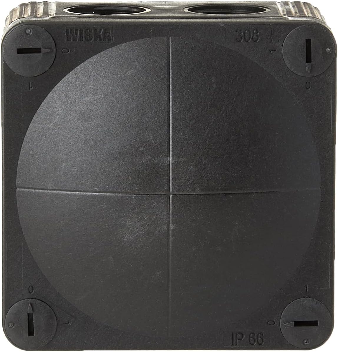 WISKA OUTDOOR JUNCTION BOX IP66 85 X 85 X 51mm BLACK Amazon.co.uk