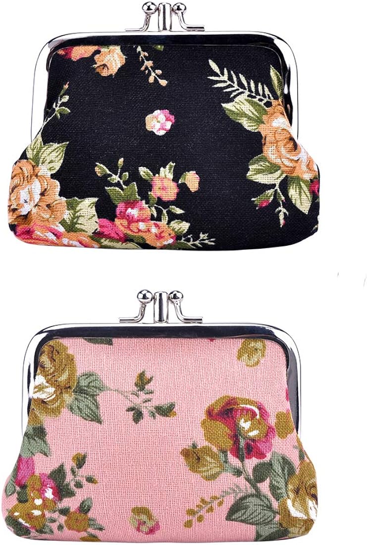 double clasp coin purse