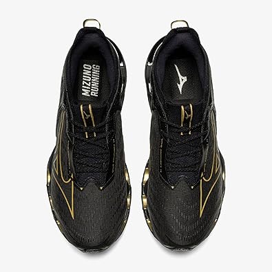 新品未使用 Mizuno ウェーブフィットトランプロ 27.0 黒/金 Amazon | [ミズノ] ランニングシューズ ウエーブプロフェシー Wave