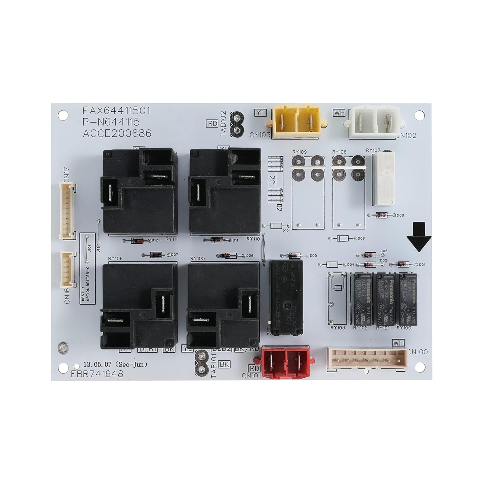 Elnwnnkc Replacement Oven Control Board for Specific Models EBR74164810 Solves Heating Issues Safe Oven Control Board Install
