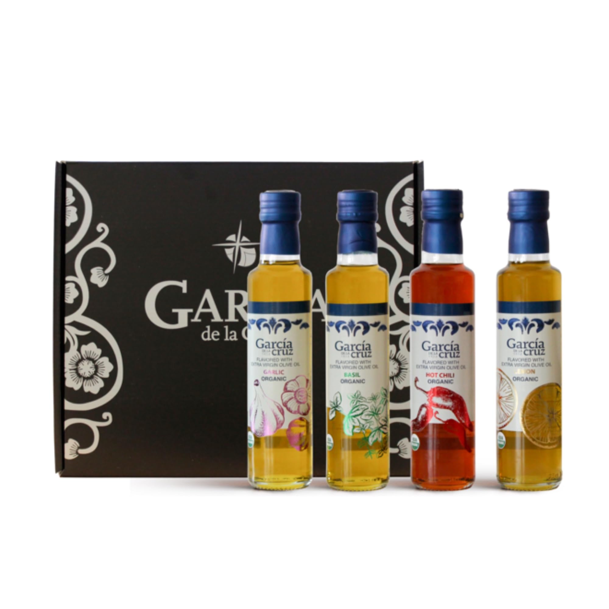 GARCÍA DE LA CRUZ Huile d'Olive Vierge Extra Biologique Aromatisée 250 ml
