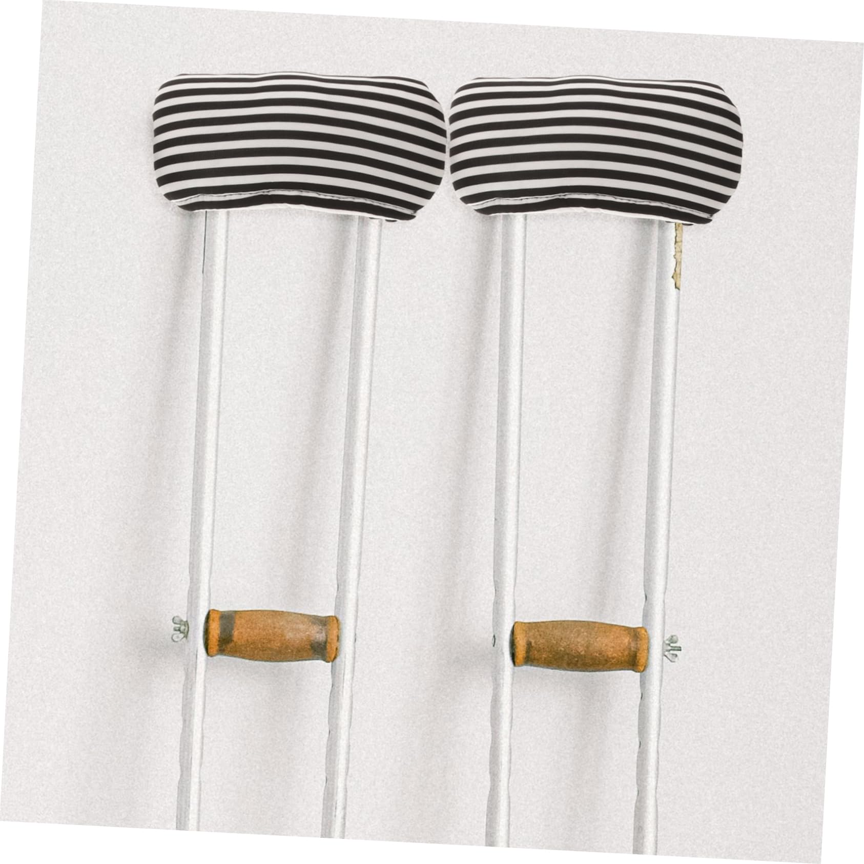 IWOWHERO Thick Crutch Padding Soft Underarm Pads Reusable Crutch Covers Comfortable for Daily Use Random Style