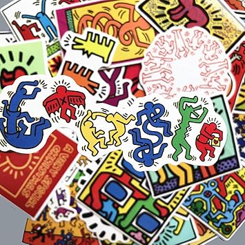 Amazon ジャション クラットブ Keith Haring 落書きアート ステッカー シール50枚ステッカーセット ステッカー 防水 日焼け止め ステッカー ブランド スーツケースステッカー お気に入りのスーツケース ギター バイク 自転車 水のボトル ヘルメット パソコン Amazon ジャション クラットブ Keith Haring 落書きアート ステッカー シール50枚ステッカーセット ステッカー 防水 日焼け止め ステッカー ブランド スーツケースステッカー お気に入りのスーツケース ギター バイク 自転車 水のボトル ヘルメット パソコン