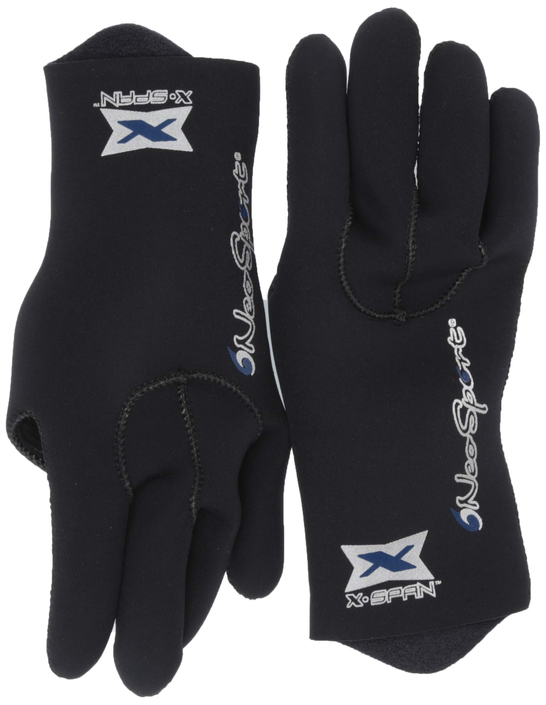 Amazon.com : NeoSport 3mm XSPAN Diving Gloves (BLACK, XSMALL
