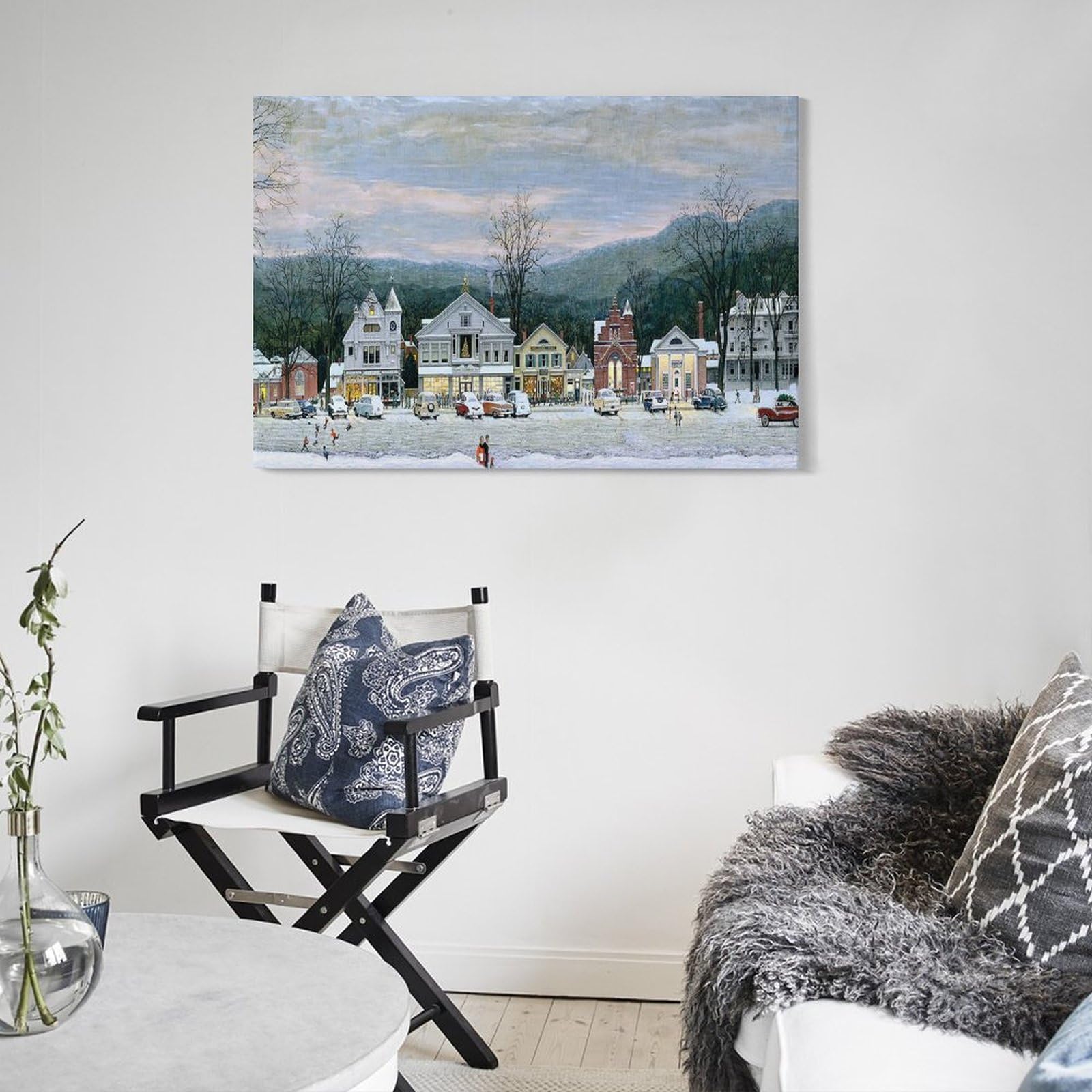 Amazon.com: Norman Rockwell Prints,Stockbridge Main Street at