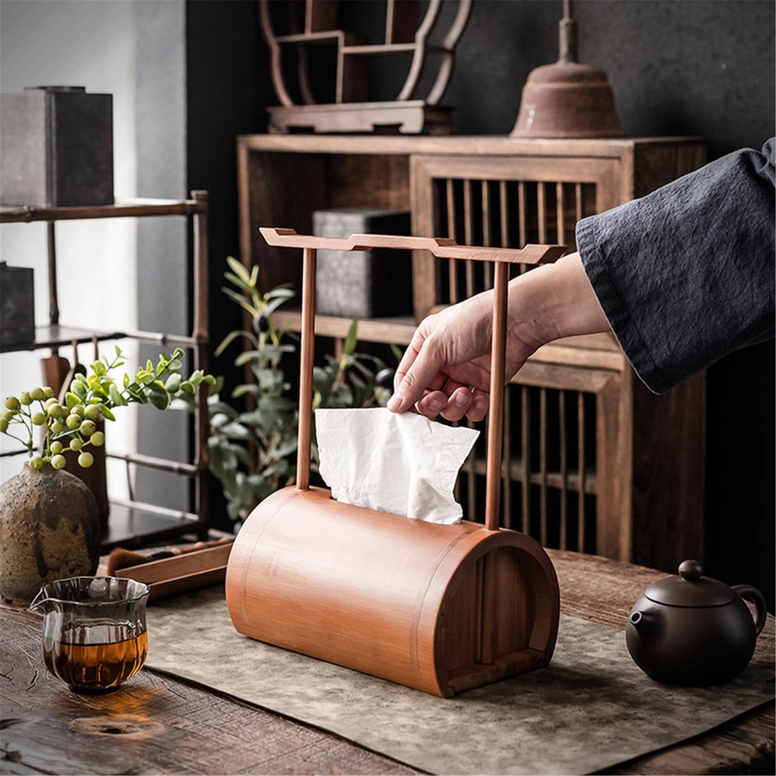 ティッシュケース　引き出し付き 楽天市場】ティッシュケース 木製 ヤマト工芸 yamato STOCK tissue