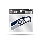 Rico Industries NFL Rico Industries Seattle Seahawks 4x4 Small Style Decal, Team Color