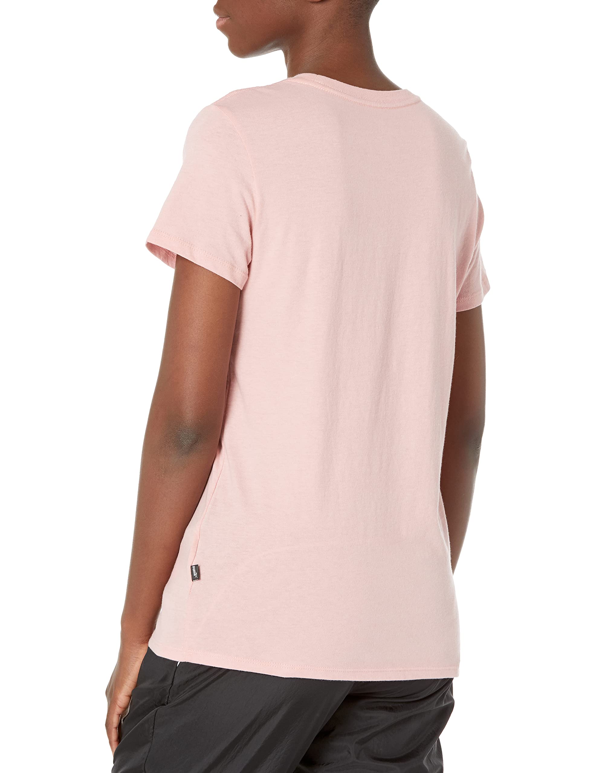 PUMA Women's Essentials Tee, Bridal Rose White, Medium