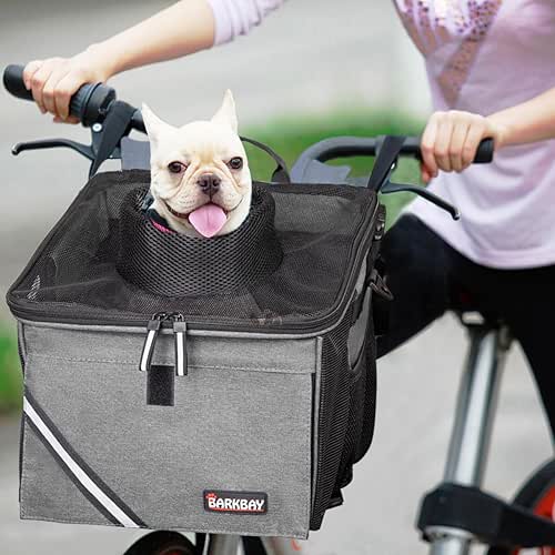 Pet Carrier Bicycle Basket Bag Pet Carrier/Booster Backpack for Dogs