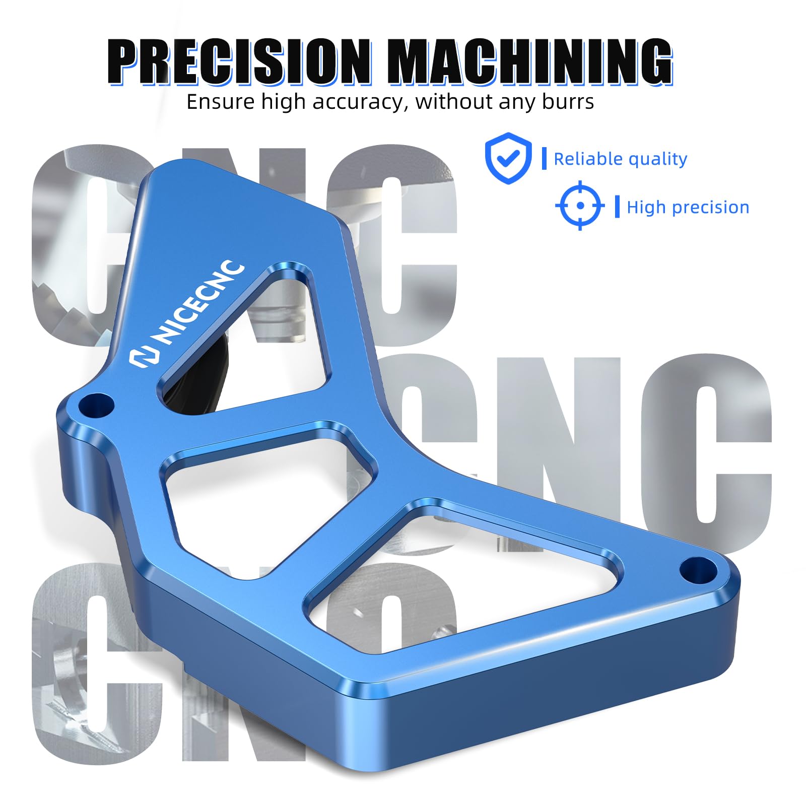 NICECNC Guía de Cadena de protección de piñón Azul Compatible con Yamaha Raptor 700 YFM700 2013 2015 2016 2017 2018-2024, Raptor 700 YFM700R 2006 2007 2008 2014, Raptor 700R YFM700R 00R SE 2 017-2024