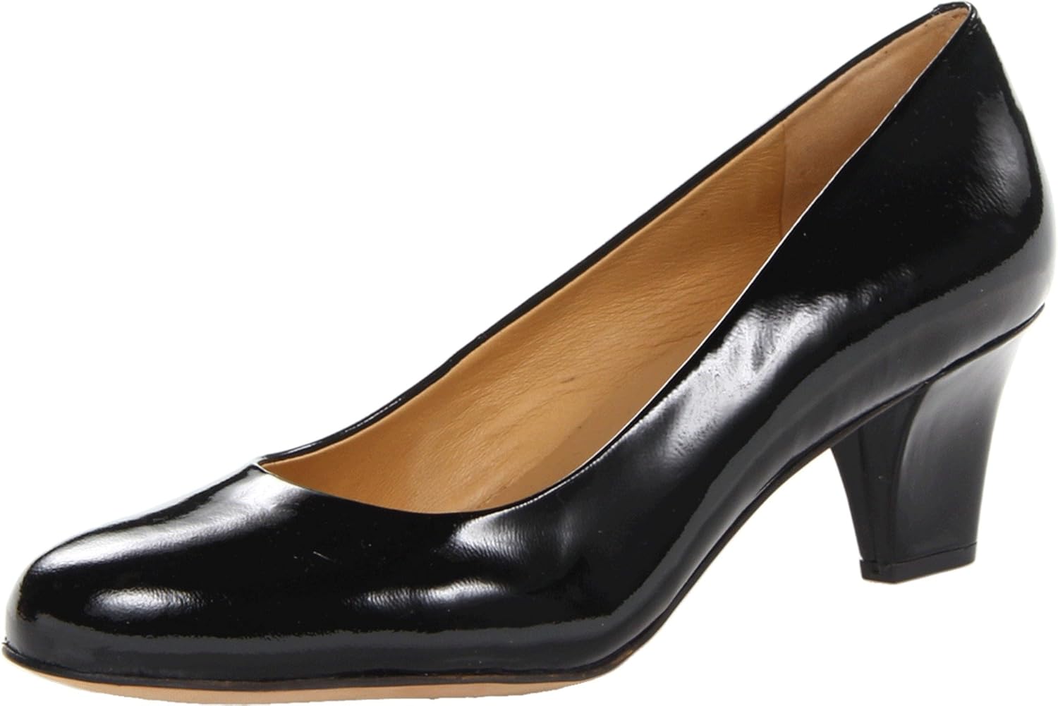 Trotters Women's Penelope Pump,Black Patent,9 N US