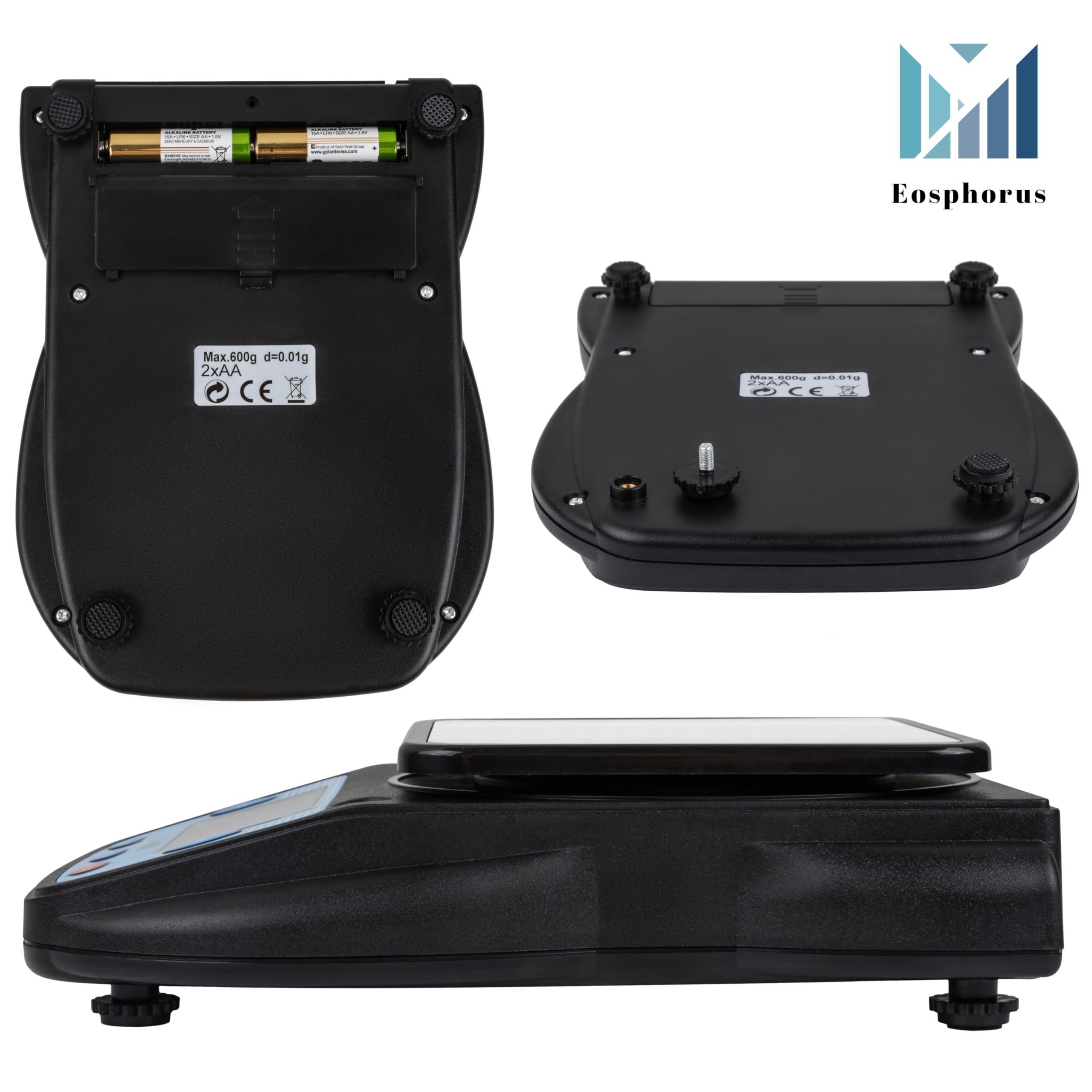 Bilancia Digitale Di Precisione 600g X 0.01g - Per Cucina E Laboratorio, Con USB E Adattatore - Foto 5